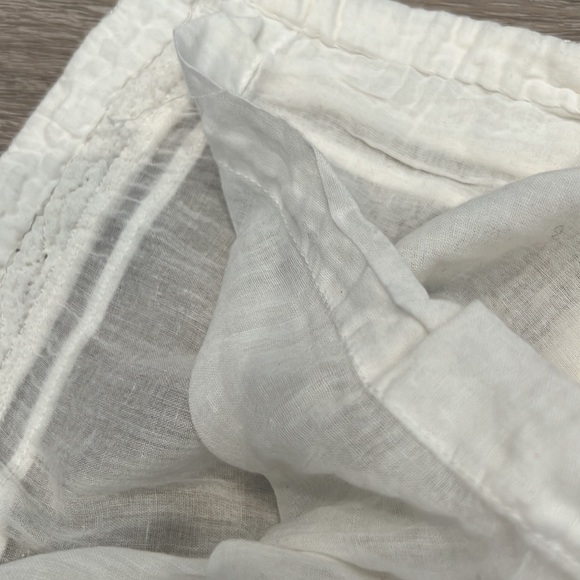 90s JULIET DUNN Moroccan hippy top cotton sequins London Vintage travel white - Picture 14 of 17